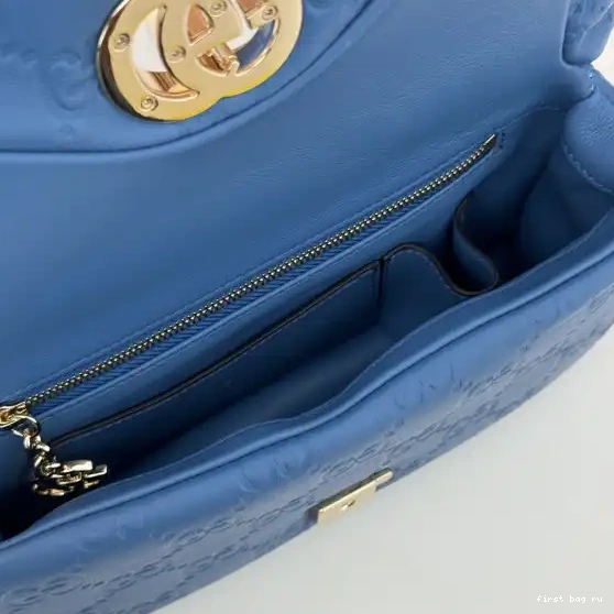 First bag ru handle Milano GUCCI mini bag-21*12.5*4.5CM GG top 0503